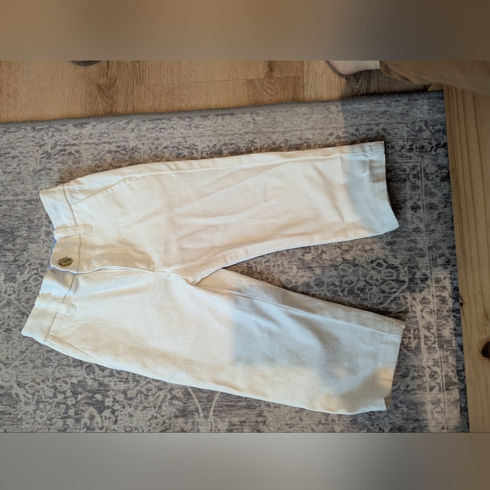 Baptism white pants